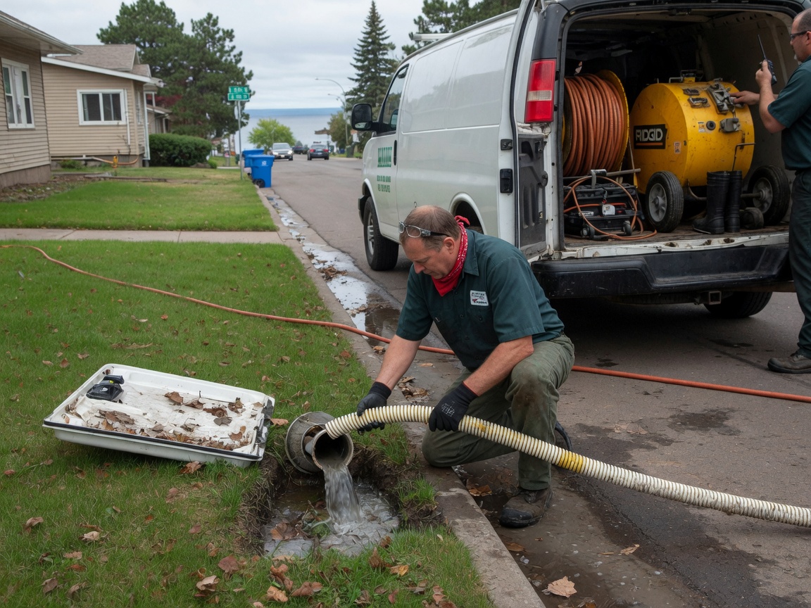 Drain Cleaning in Congdon Park, Duluth